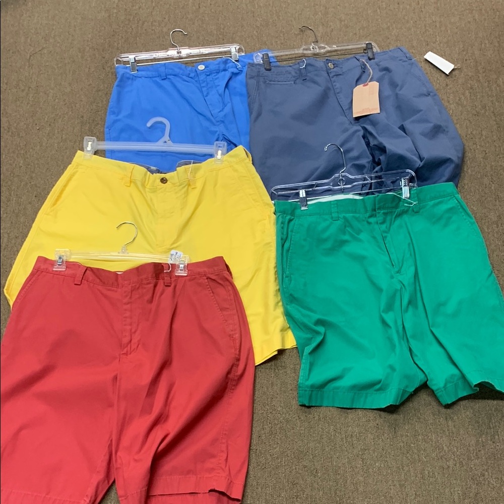 Vineyard Vines, 3 j crew, and Ralph Lauren - all 36
